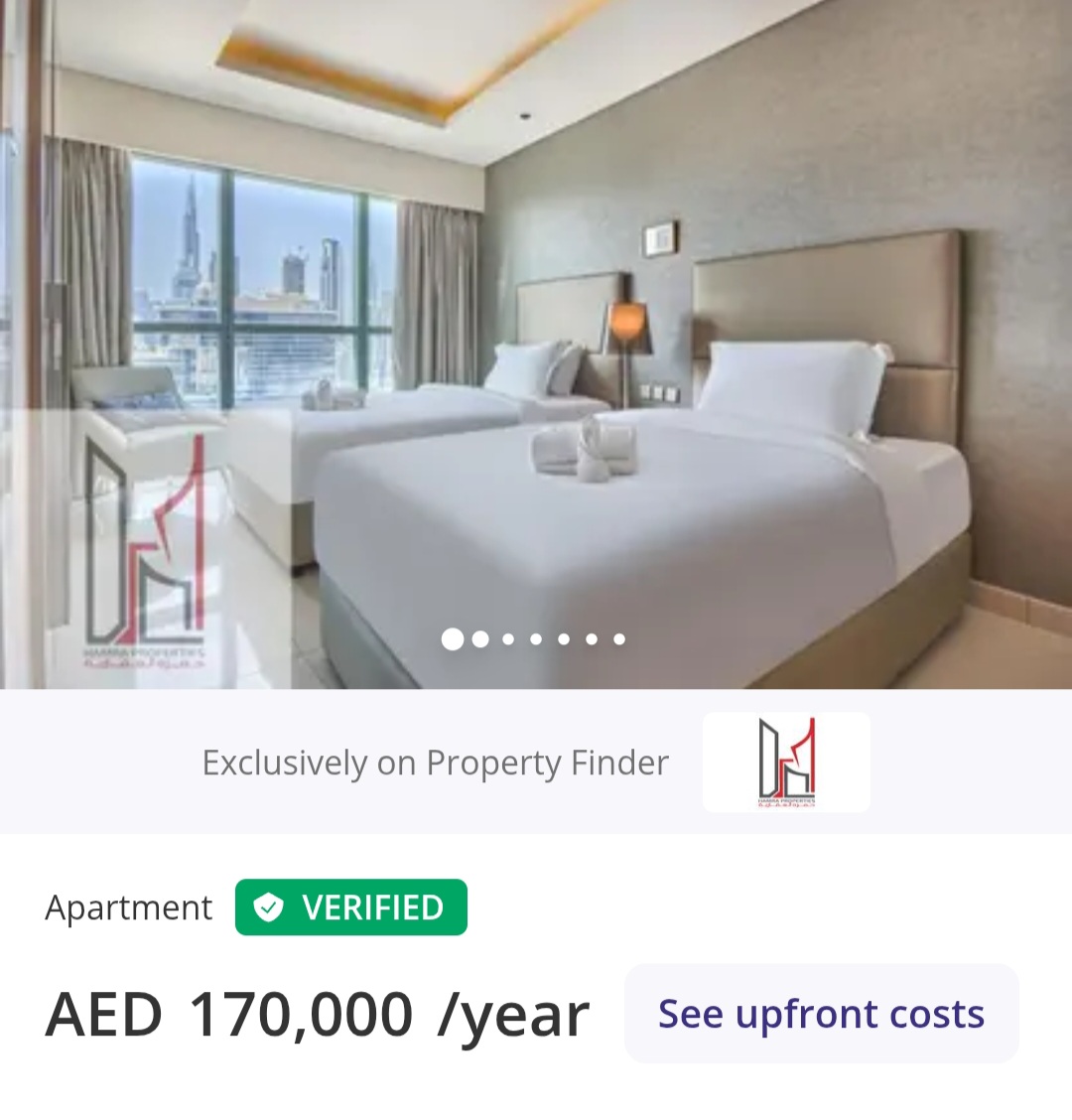 🌟 High Floor | Burj Khalifa View | Vacant