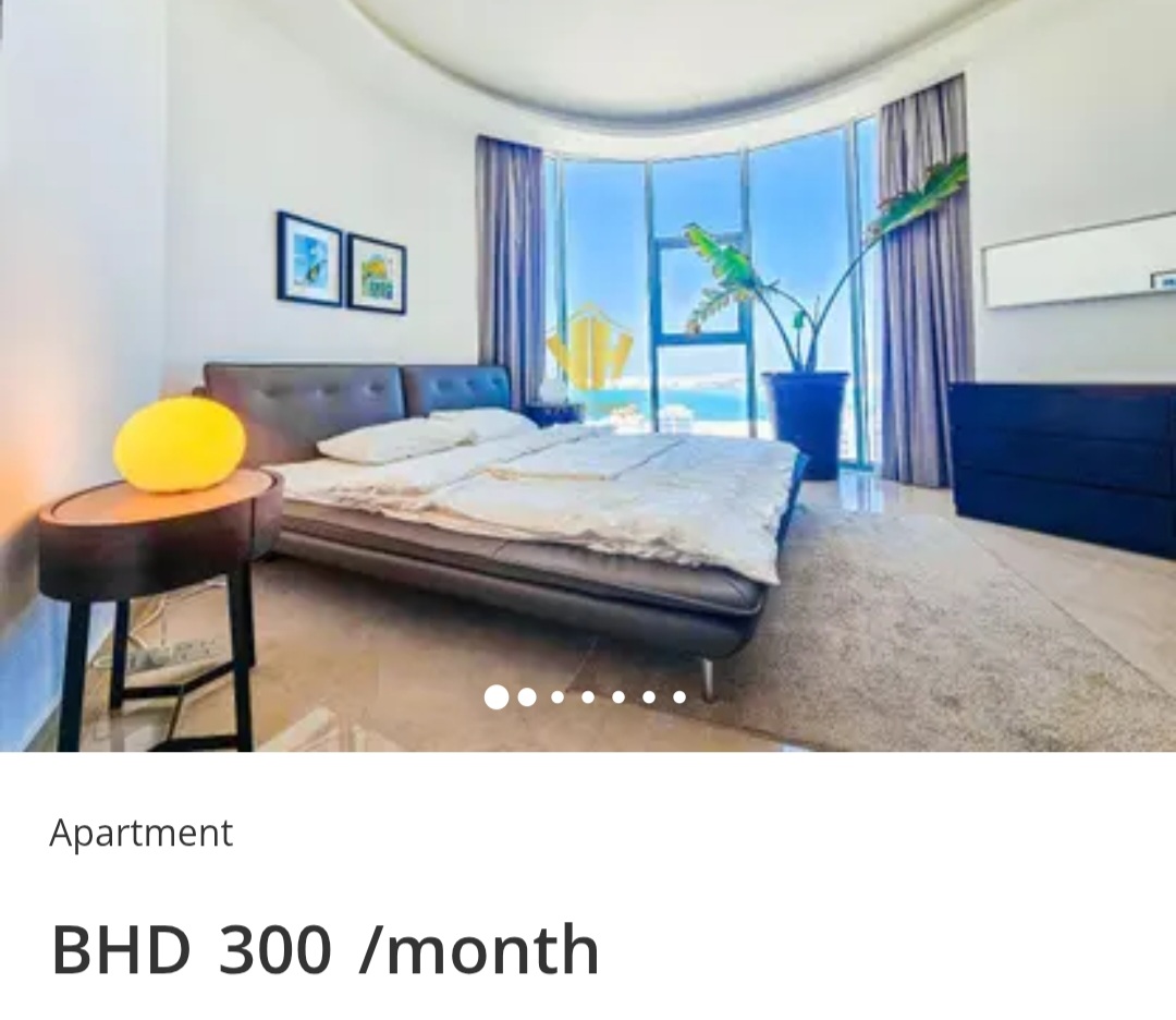 🌊 High-Floor Sea View Apartment – Juffair