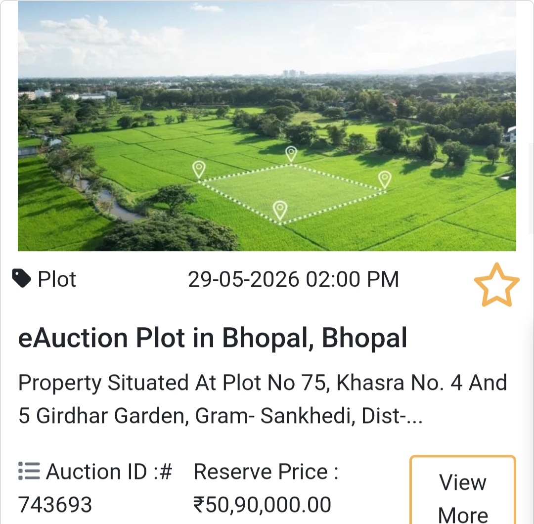 🏙️ High Value Plot in Bhopal