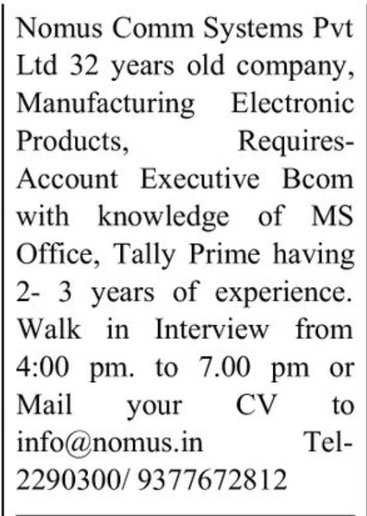 📢 HIRING | Account Executive