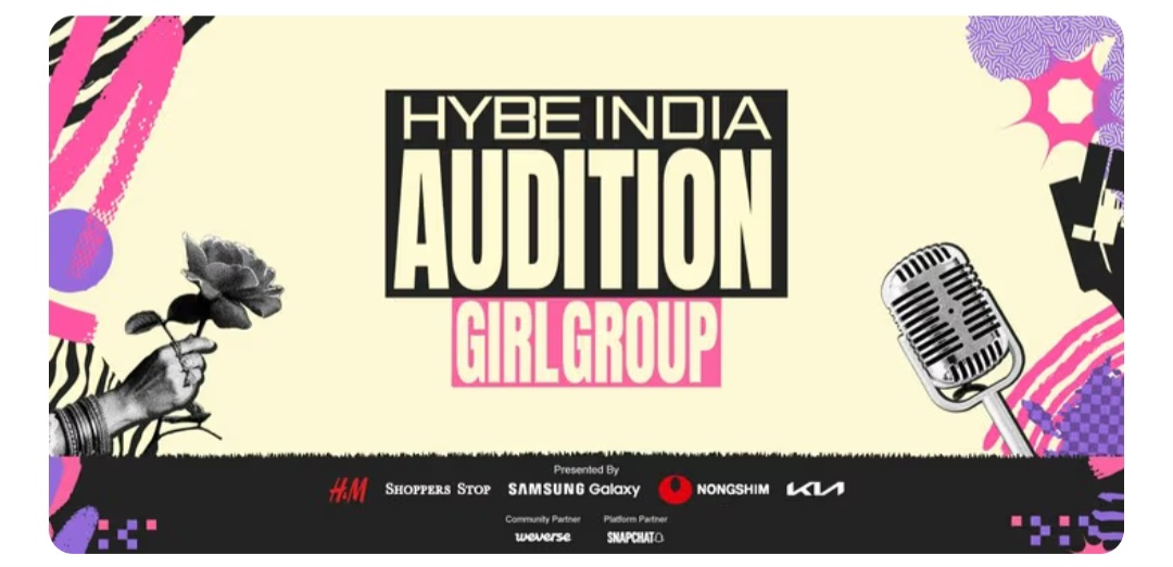 🎤 HYBE India Audition – Girl Group
