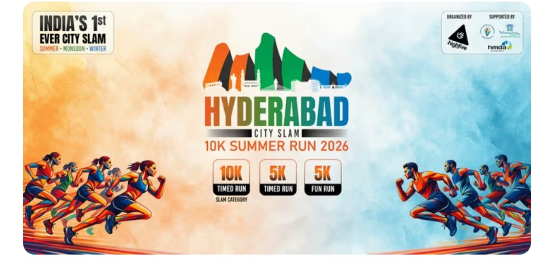 🏃 Hyderabad City Slam – 10K Summer Run 2026