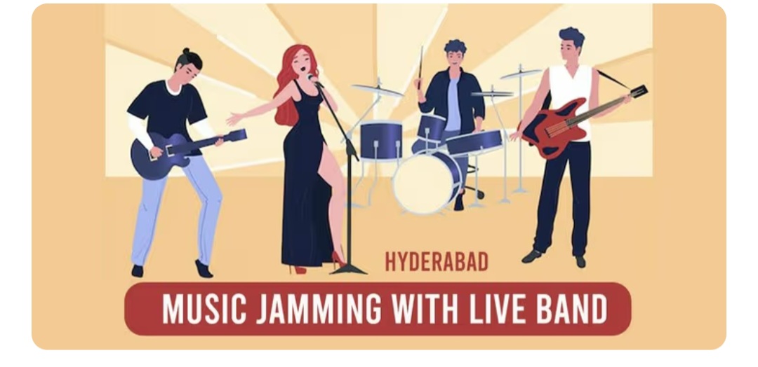🎸 Hyderabad Music Jamming Session – Feel the Rhythm LIVE!