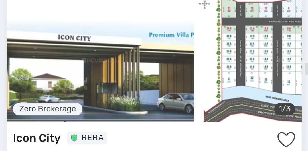 🌿 Icon City – Affordable Plots