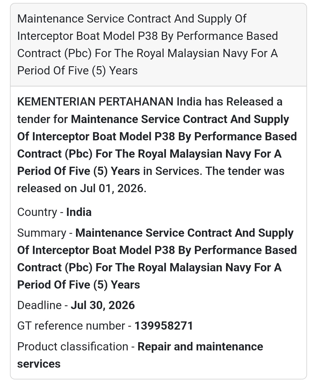 🚤 Interceptor Boat Maintenance & Supply | Malaysia