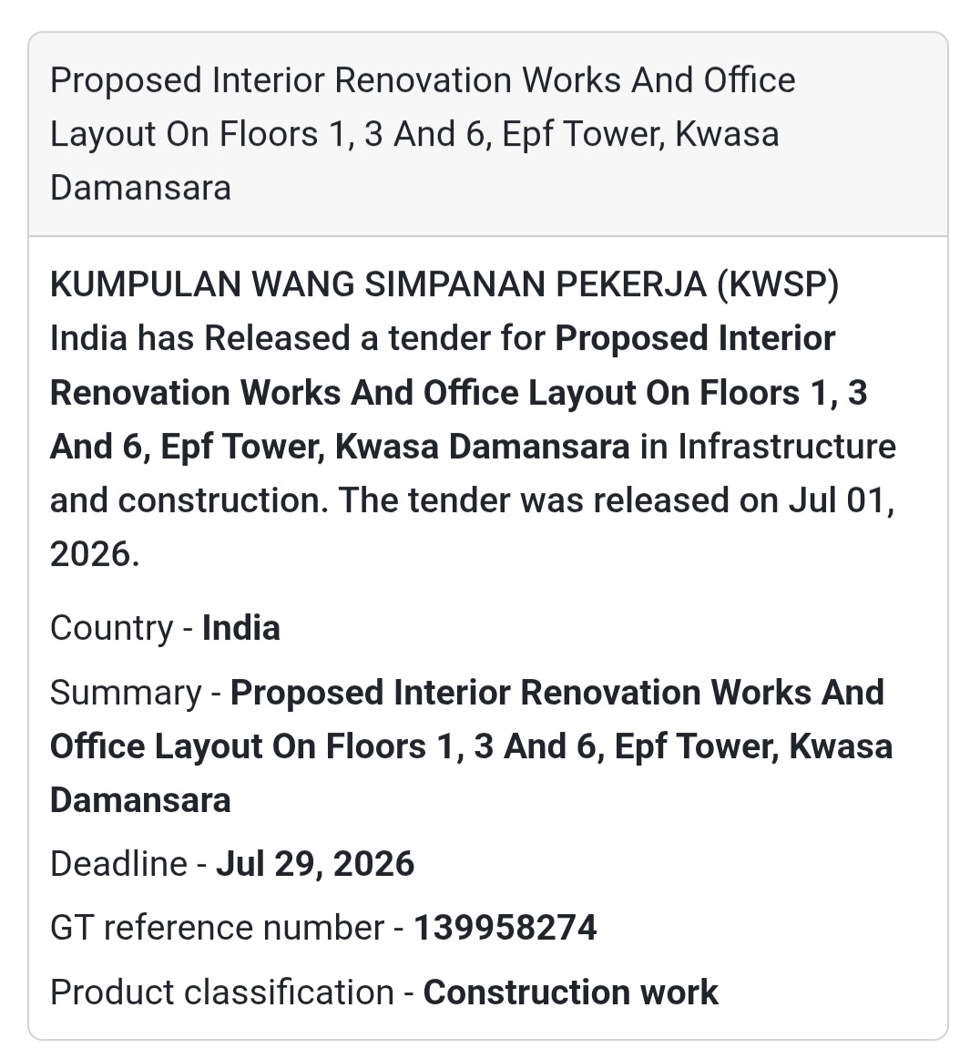 🏢 Interior Renovation & Office Layout | Malaysia