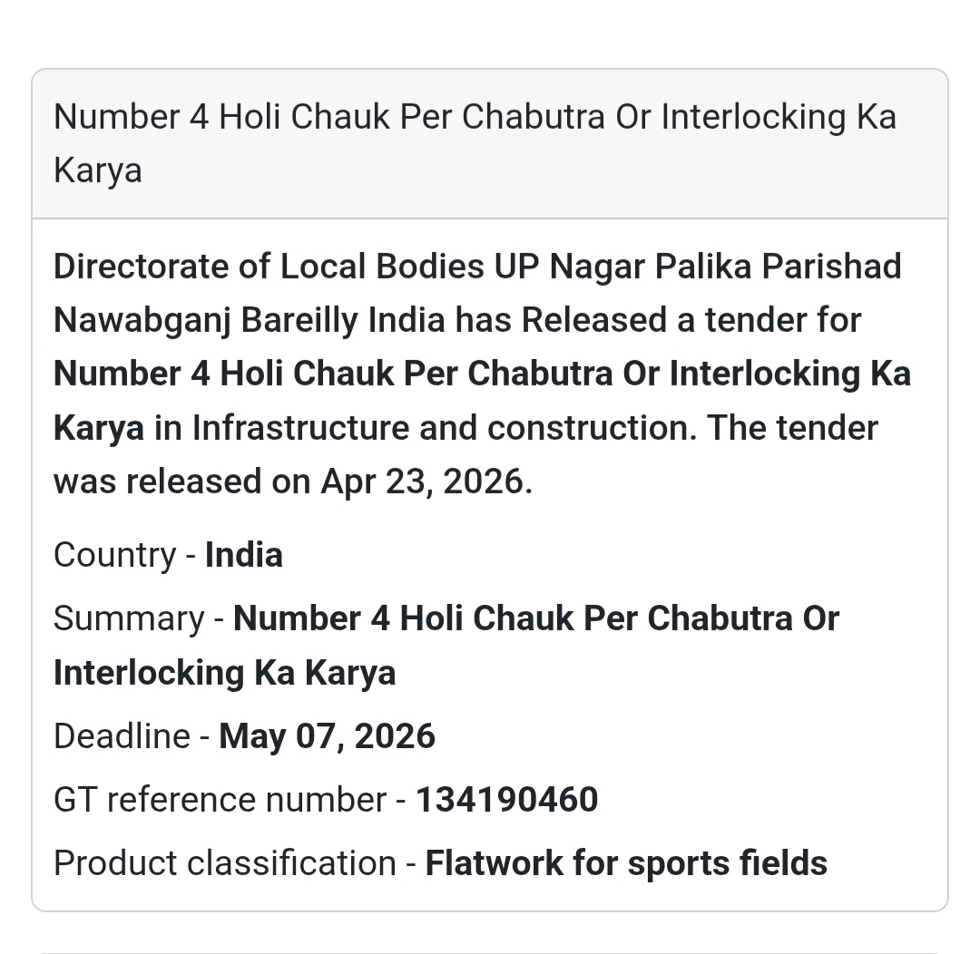 🧱 Interlocking & Platform Work – Bareilly