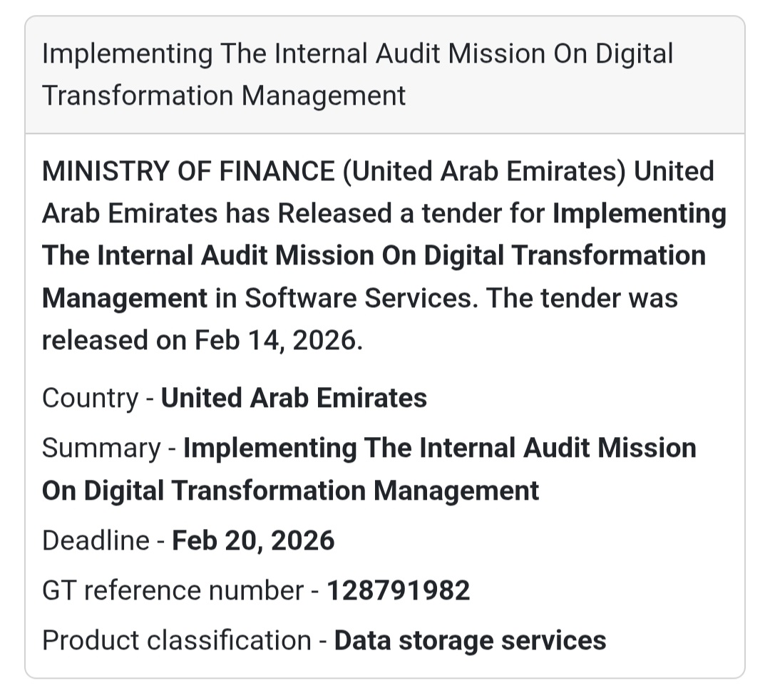 💻 Internal Audit Mission – Digital