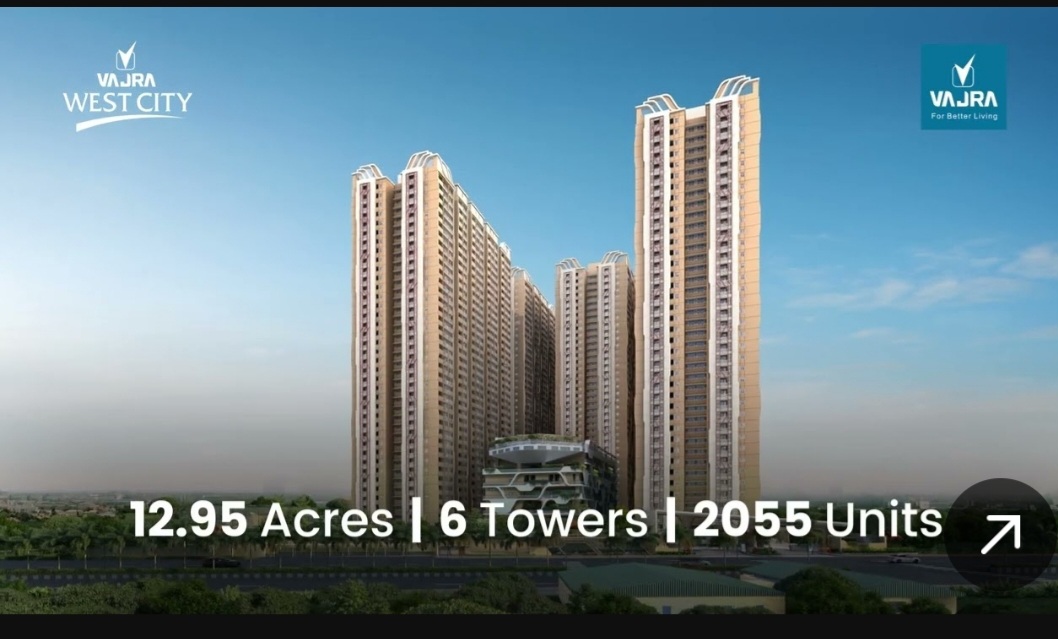 ✨ Introducing Vajra West City — where grand living meets smart investing!