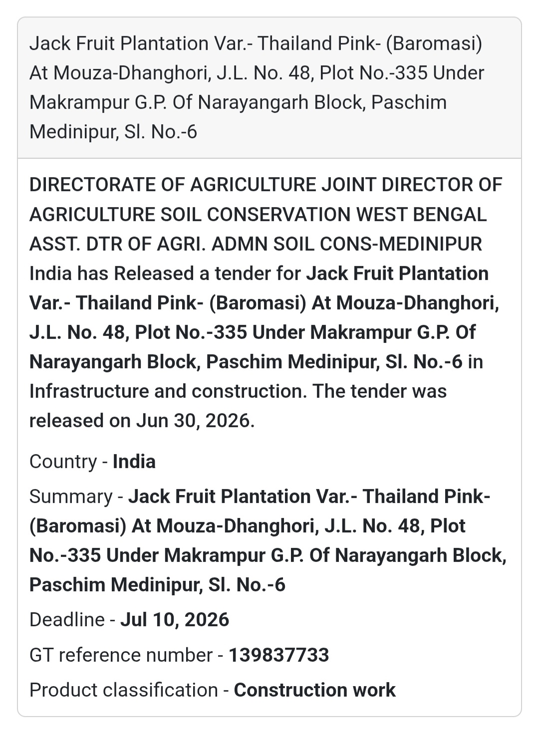 📢 Jack Fruit Plantation (Thailand Pink - Baromasi) | Directorate of Agriculture