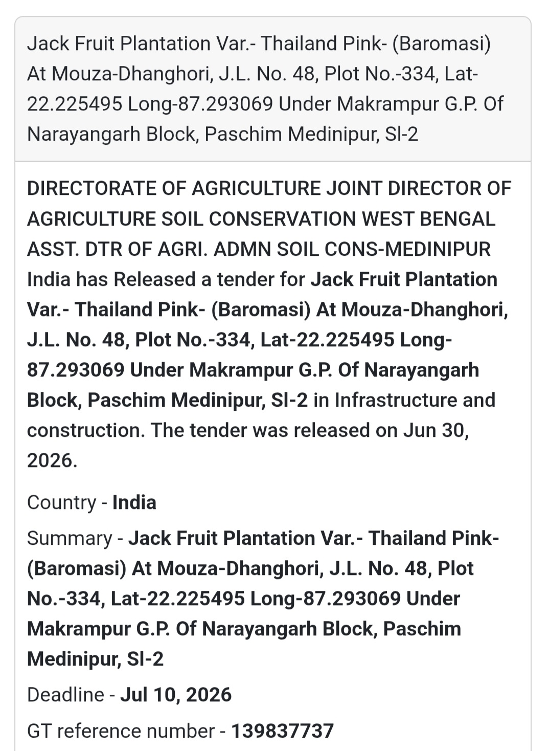 📢 Jack Fruit Plantation (Thailand Pink – Baromasi) | Directorate of Agriculture