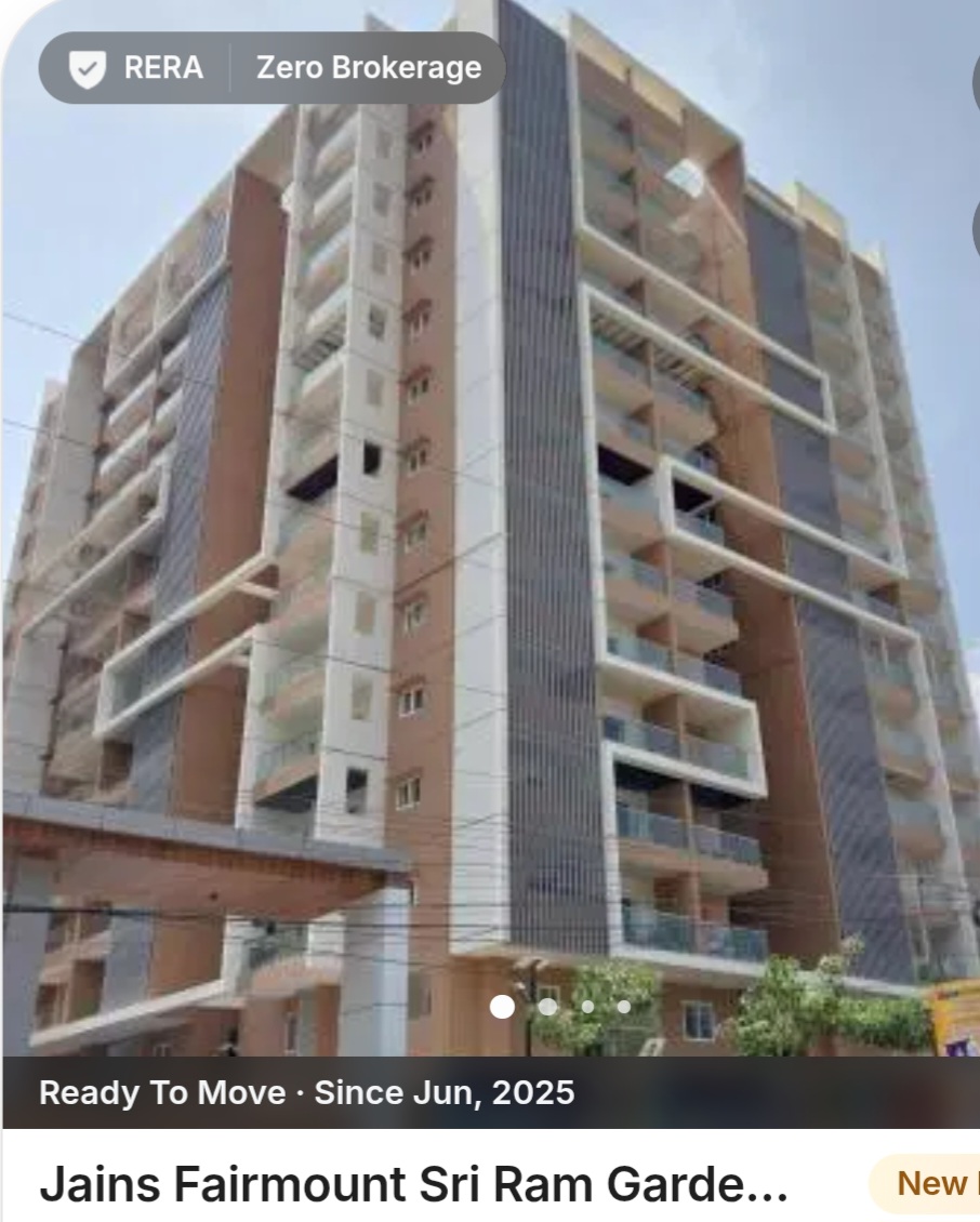 🏙️ Jains Fairmount Sri Ram Gardens