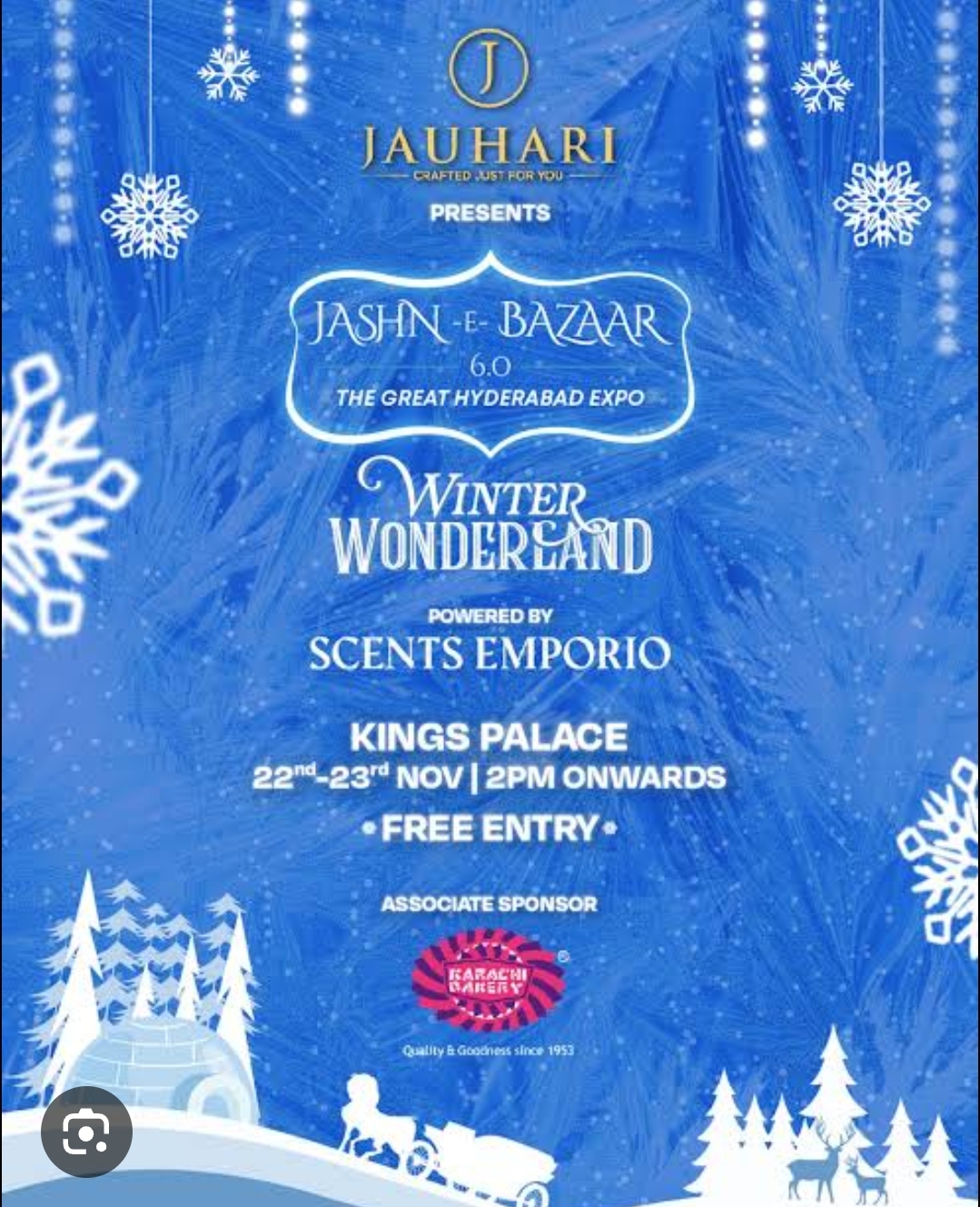 ❄️✨ Jashn-E-Bazaar 6.0 – Winter Wonderland ✨❄️