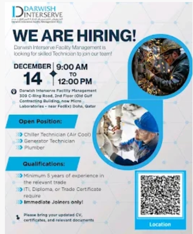 ✅ JOB ALERT – SKILLED TECHNICIANS WANTED 🔧⚡