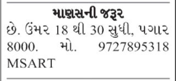 💼 Job Vacancy