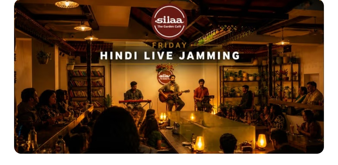 ✨ Join us for an evening of Silaa Friday Hindi Jamming