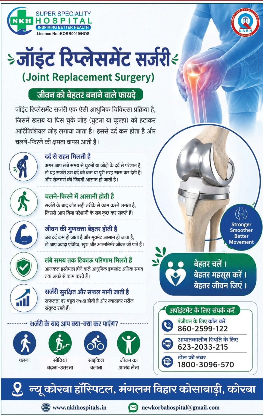 🦴 Joint Replacement Surgery