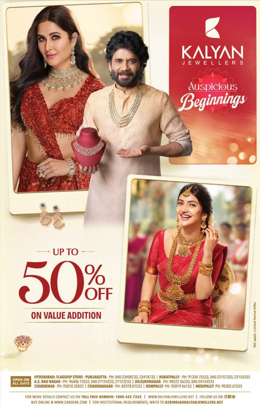 💍 Kalyan Jewellers – Auspicious Beginnings