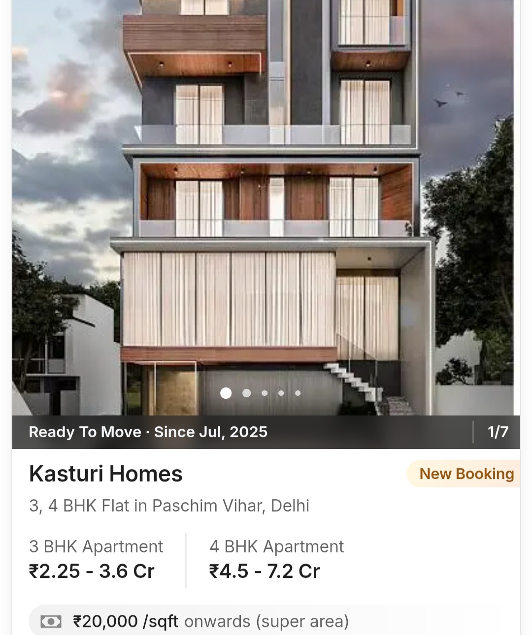 🏡 Kasturi Homes – Premium Living in Paschim Vihar ✨