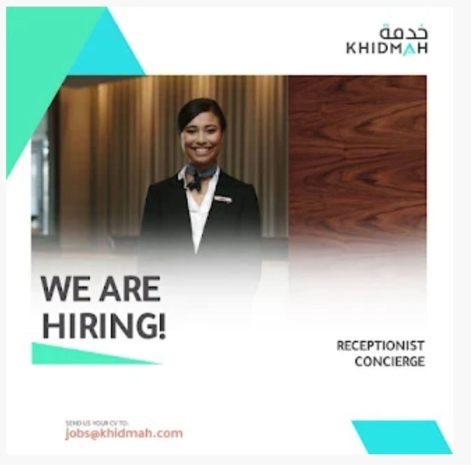 📣 Khidmah Hiring – Walk-In Interview in Dubai! 🇦🇪