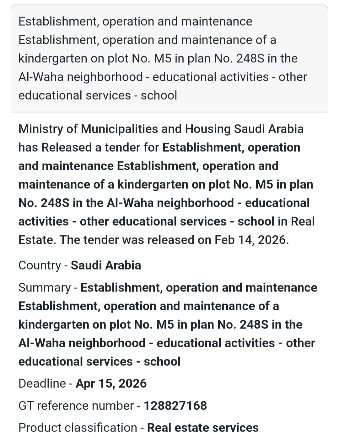 🎒 Kindergarten – Al-Waha – KSA