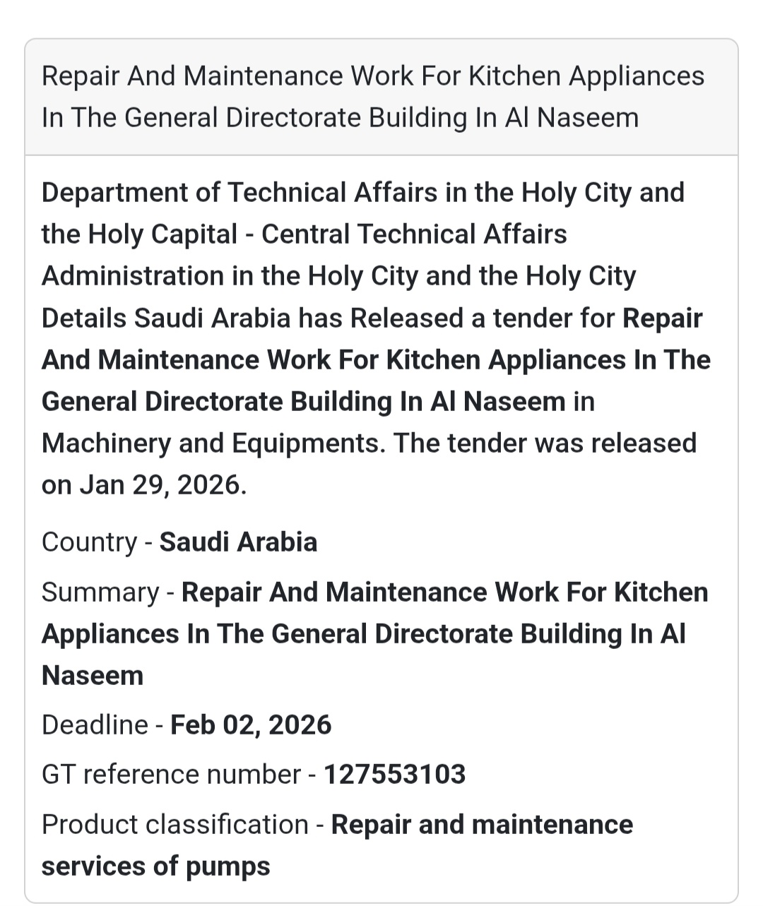🔧 Kitchen Appliances Maintenance