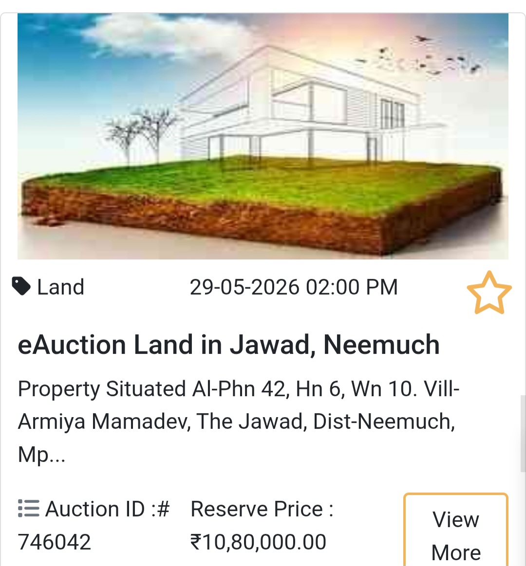 🌍 Land in Jawad, Neemuch