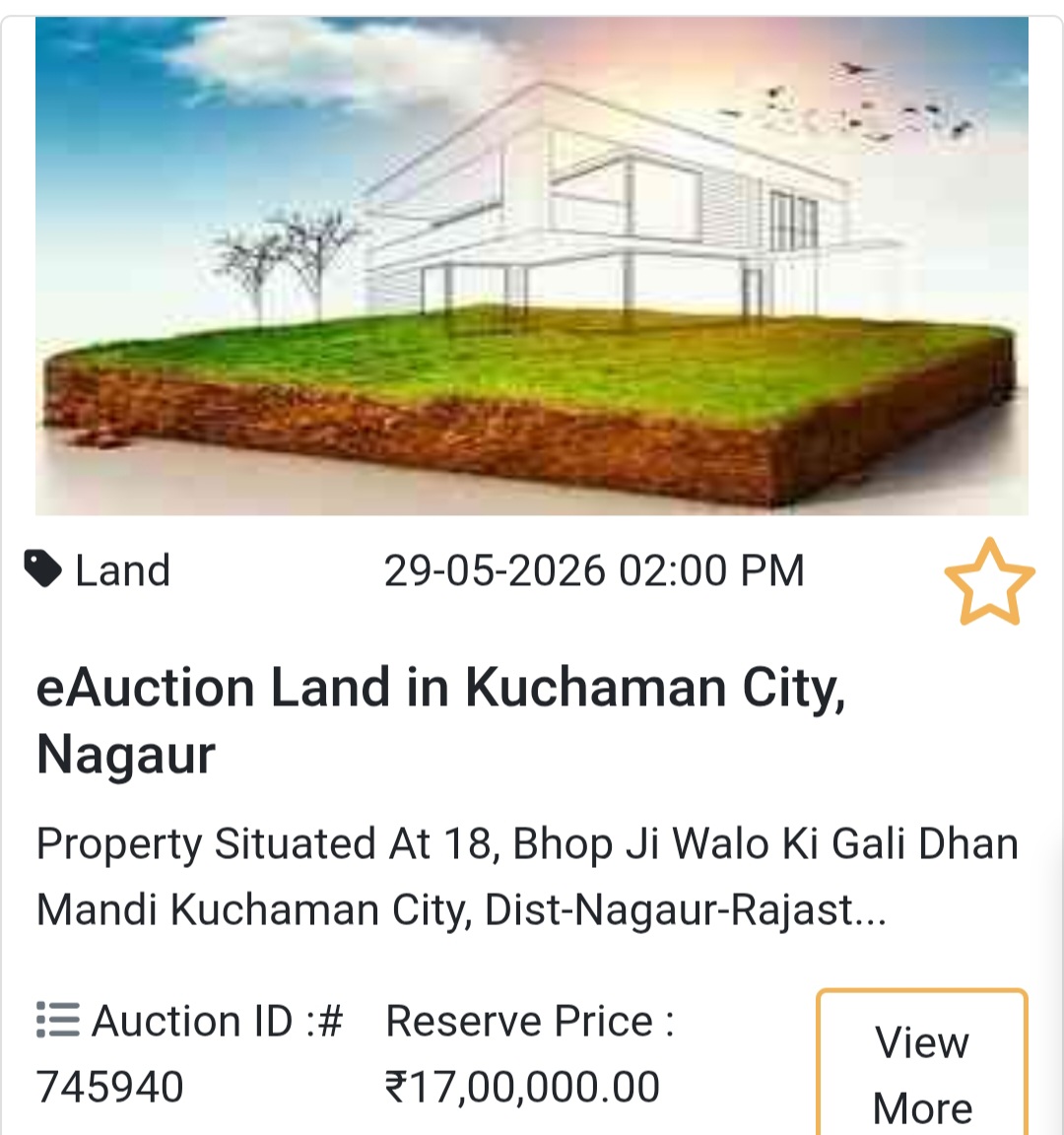 🏙️ Land Opportunity in Kuchaman City