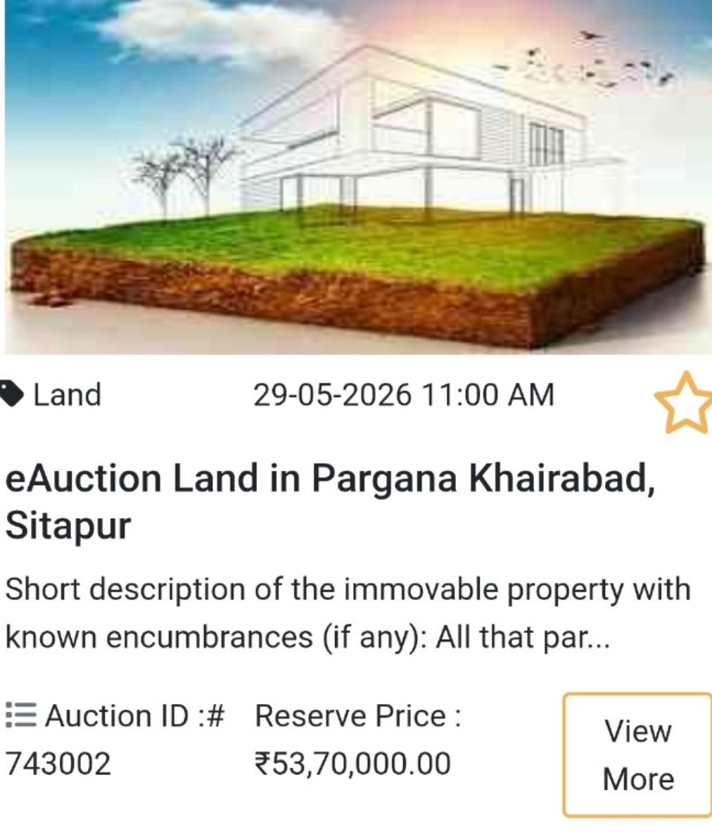 🌍 Land Opportunity in Sitapur