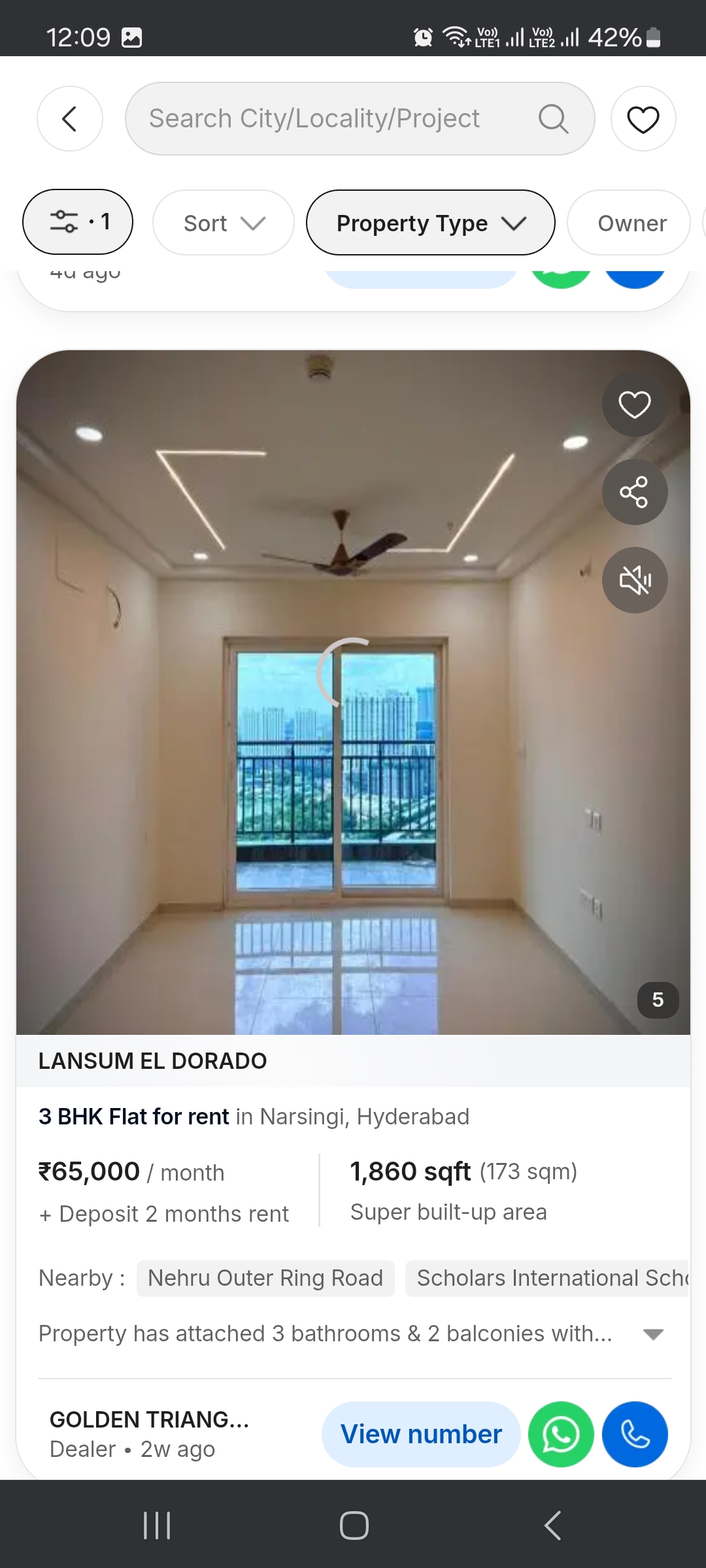 🏢 Lansum El Dorado – Narsingi