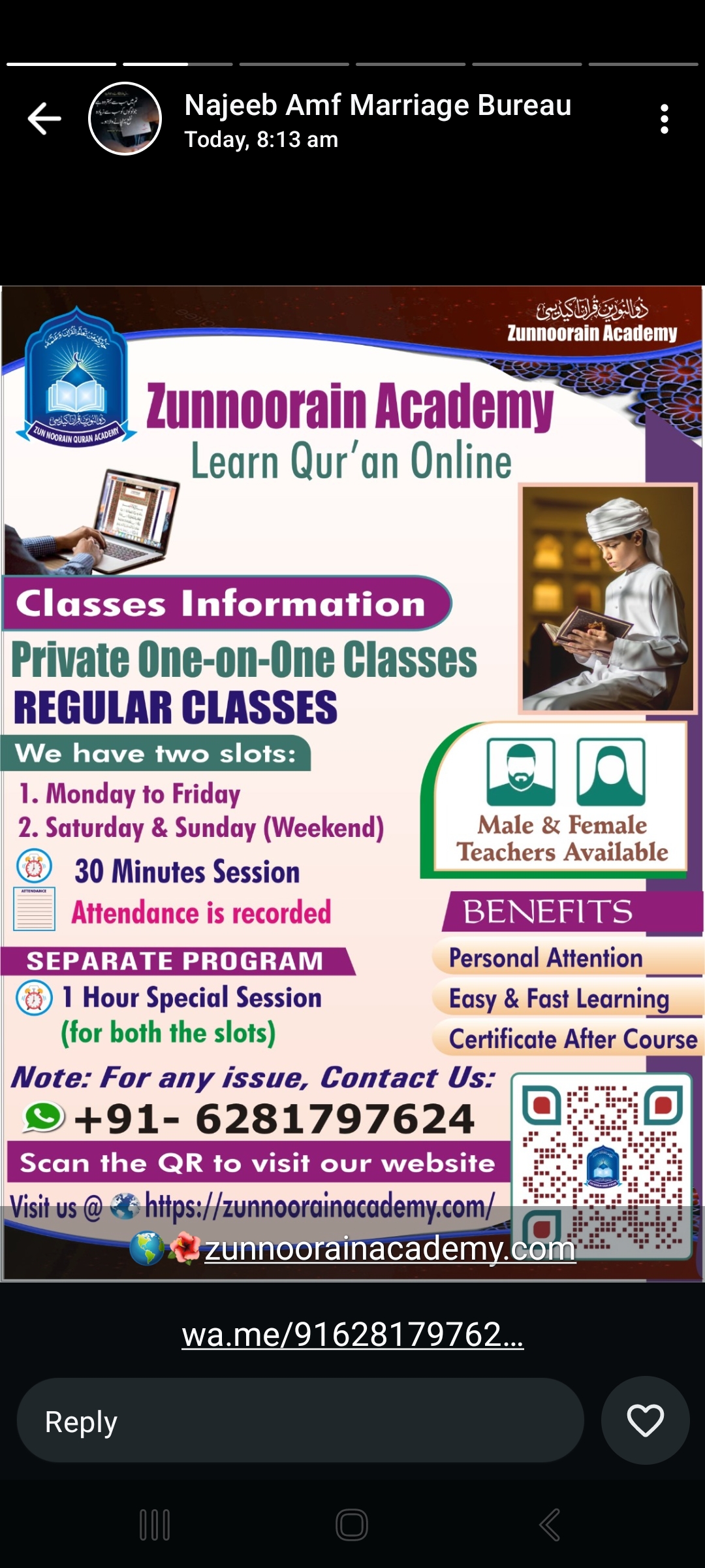 ✨ Learn Quran OnlineEnhance your
