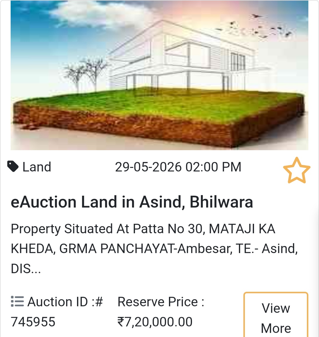 🌱 Low Budget Land in Asind, Bhilwara