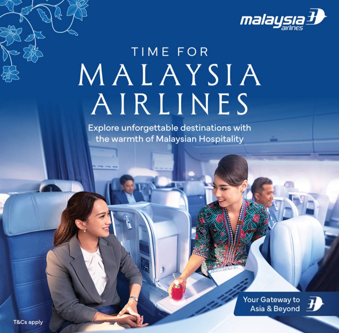 ✈️ Malaysia Airlines – Travel Time to fly with comfort and warmth 🌏