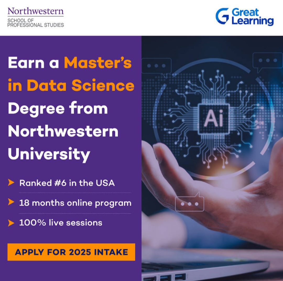 🎓 Master’s in Data Science – Northwestern University
