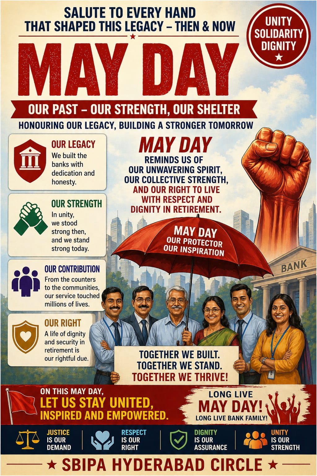 ✊ May Day 2026 – Unity, Strength & Dignity