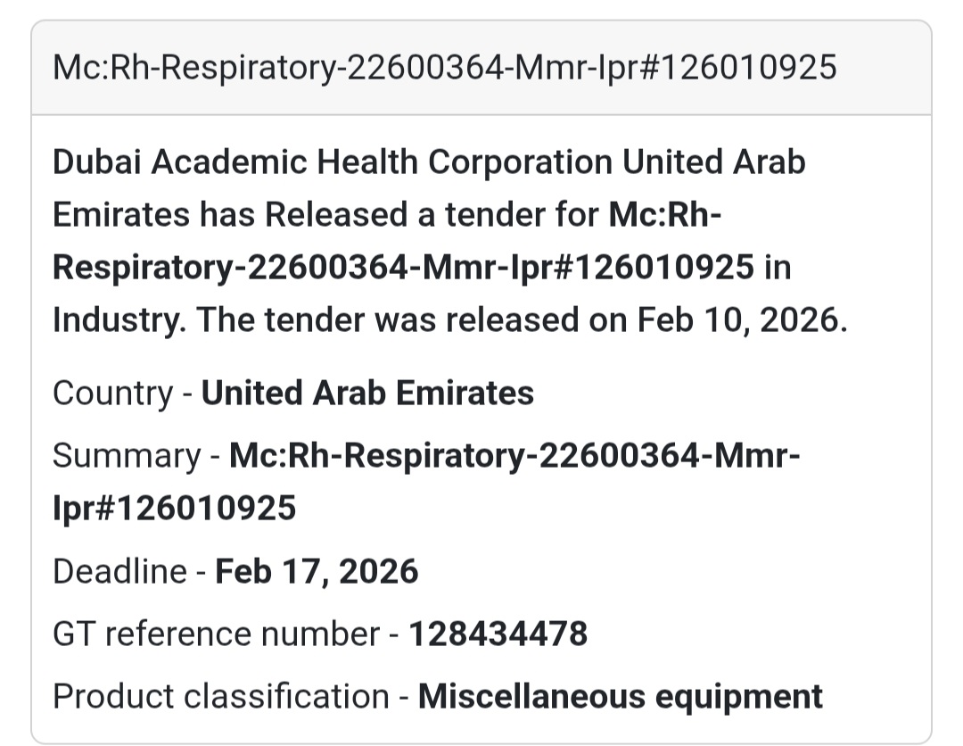 🫁 MC: RH-Respiratory (Ref 22600364)