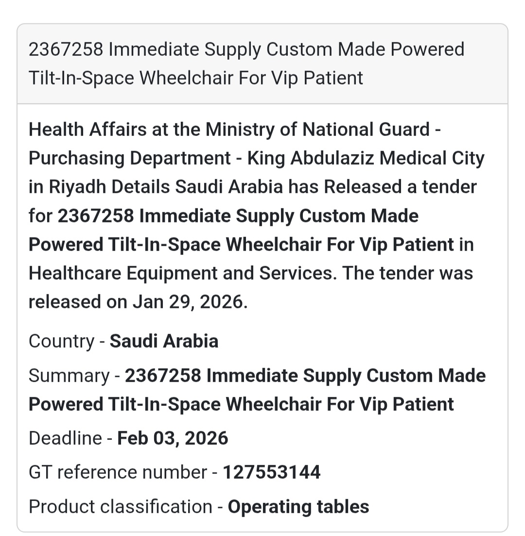 ♿ Medical Equipment Supply
