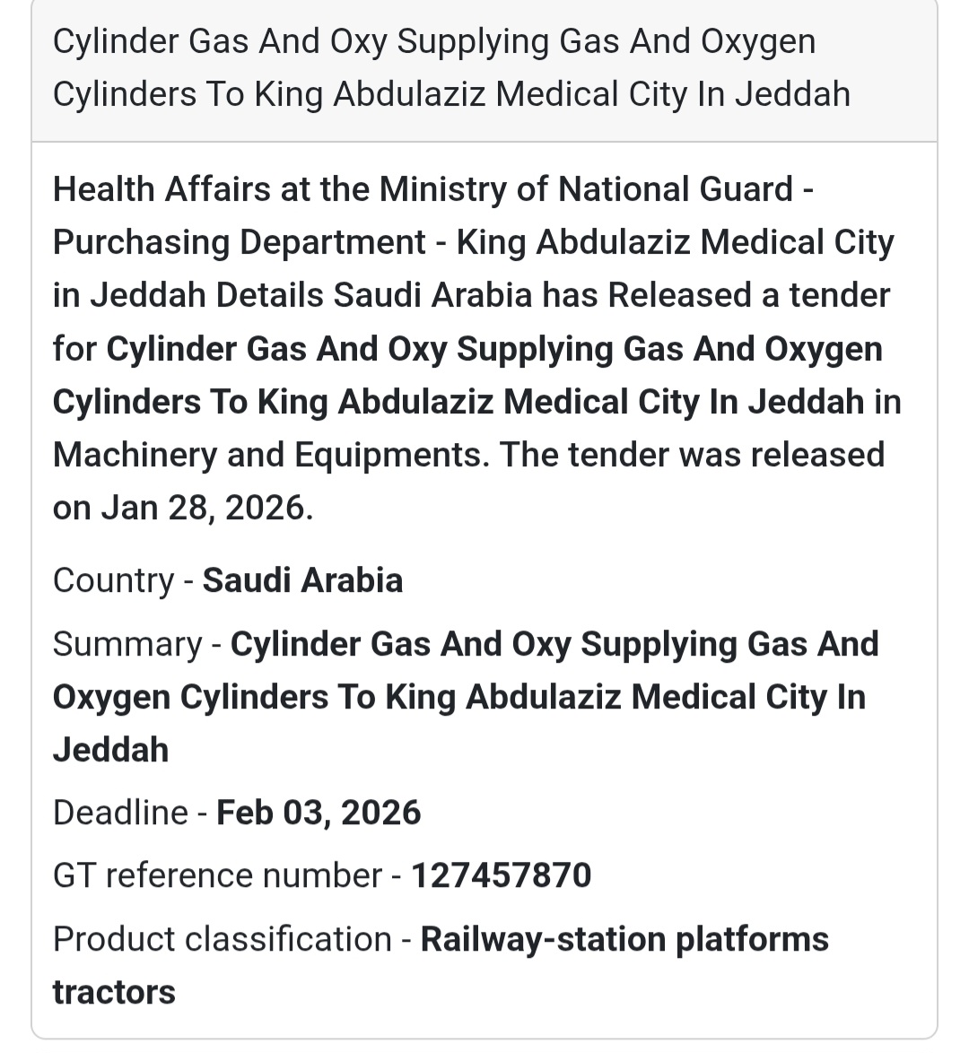 🧪 Medical Gas Supply | Jeddah