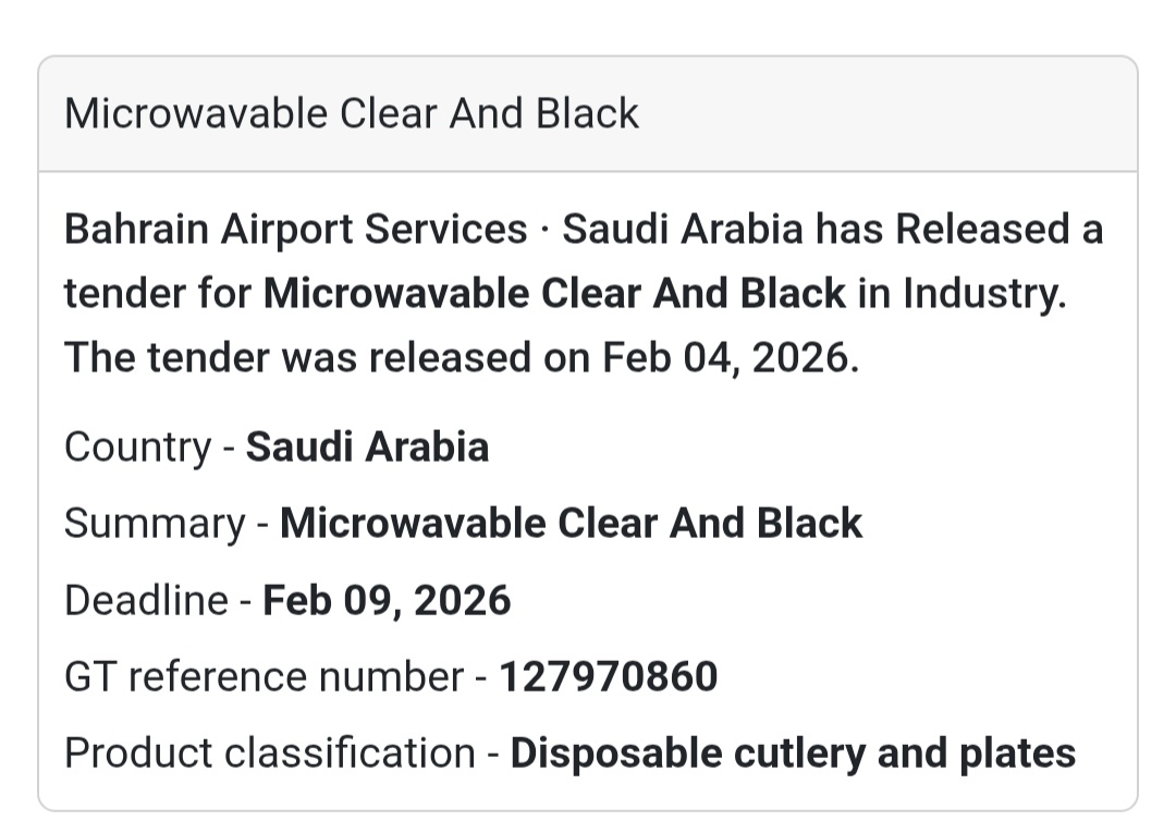 🍱 Microwavable Clear & Black Containers