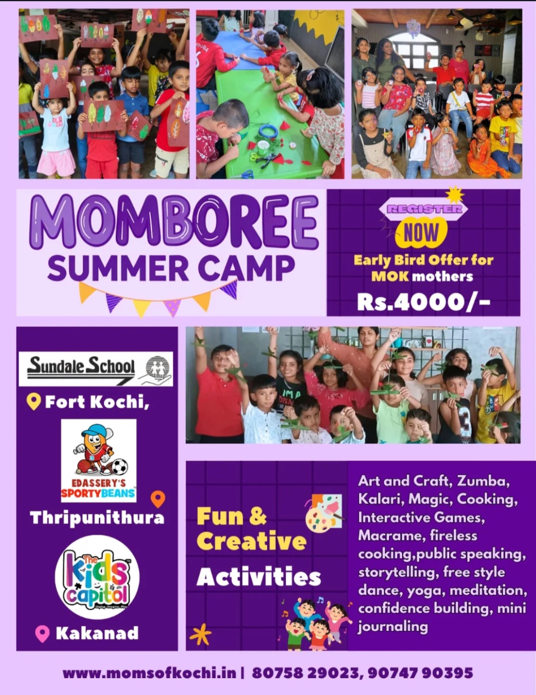 🎉 Momboree Summer Camp 2026
