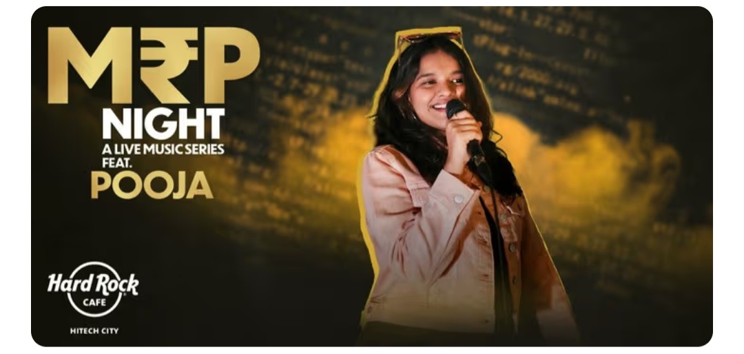 🎙️ MRP Night – A Live Music Series Ft. Pooja