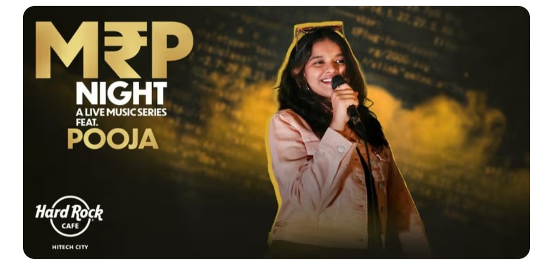 🎤 MRP Night – A Live Music Series ft. Pooja