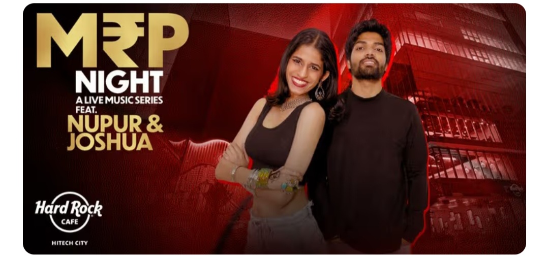 🎙️ MRP Night – Live Music Series Ft. Nupur & Joshua