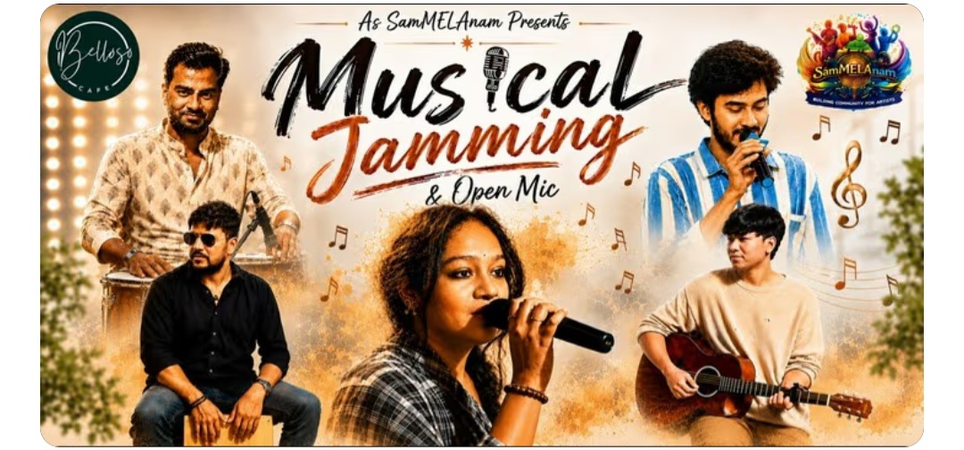 🎙️ Musical Jamming by SamMELAnam – Season 35 Open Mic