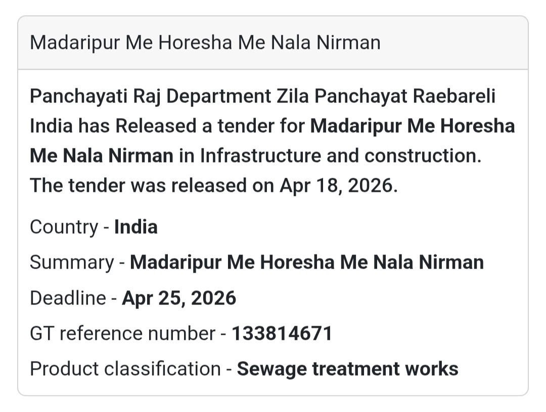 💧 Nala Construction – Madaripur