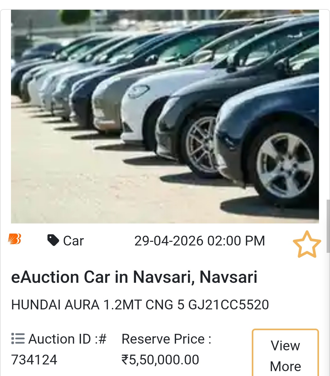 🚗 Navsari Car Auction