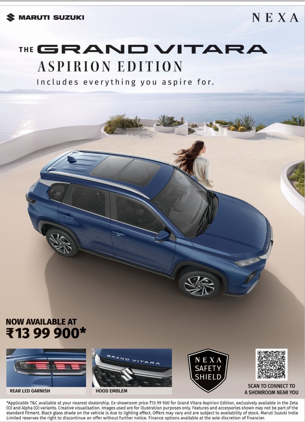 🚗 NEW CAR LAUNCH | Maruti Suzuki Grand Vitara Aspiration Edition