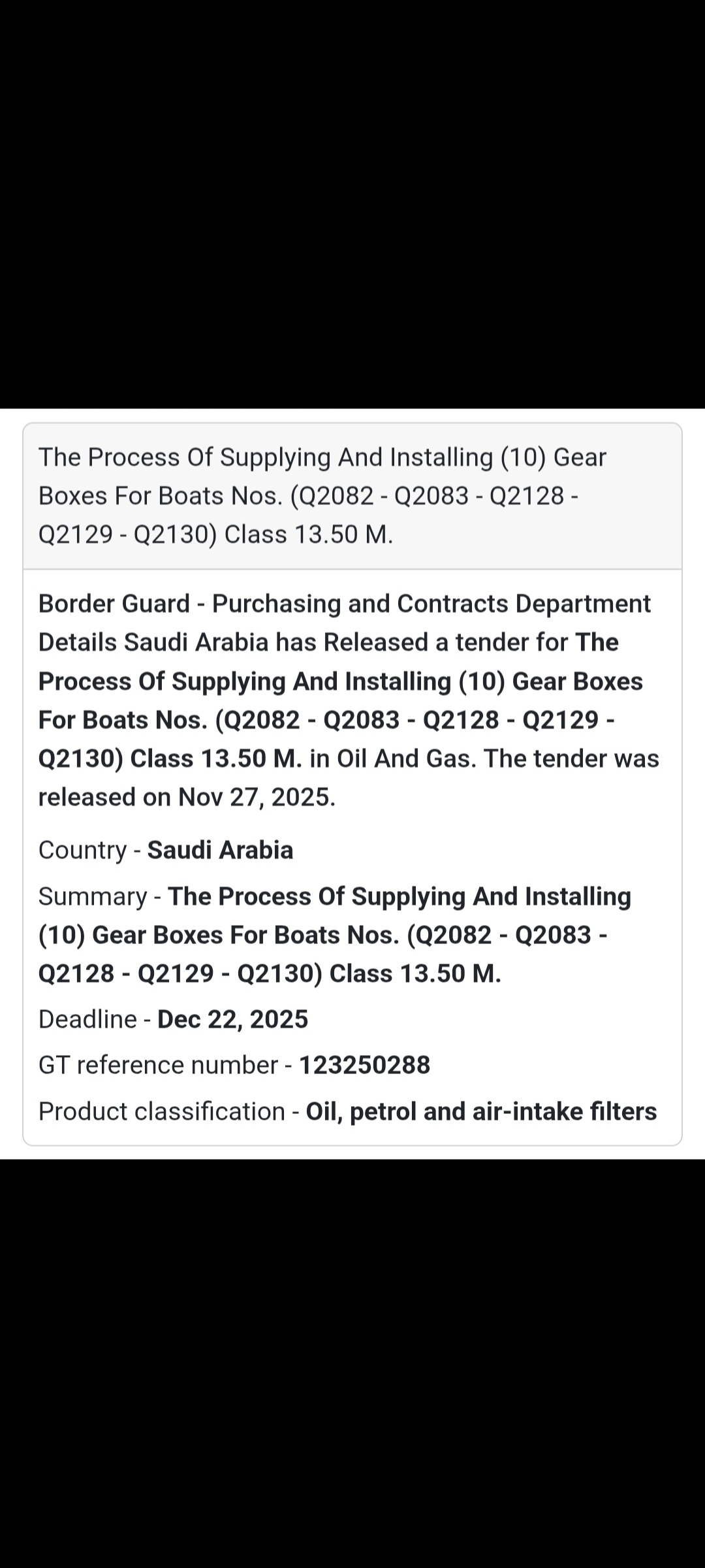 ⚓ New Marine Tender – Saudi Arabia 🇸🇦