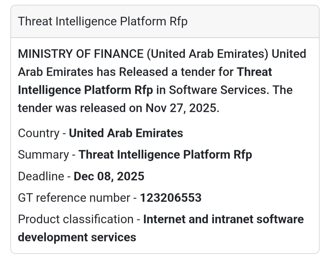 🚨 New Tender Alert – Dubai Municipality (UAE) 🇦🇪
