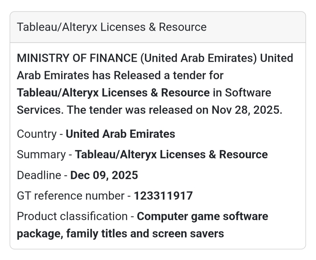 🚨 New Tender Alert – Dubai Municipality (UAE) 🇦🇪